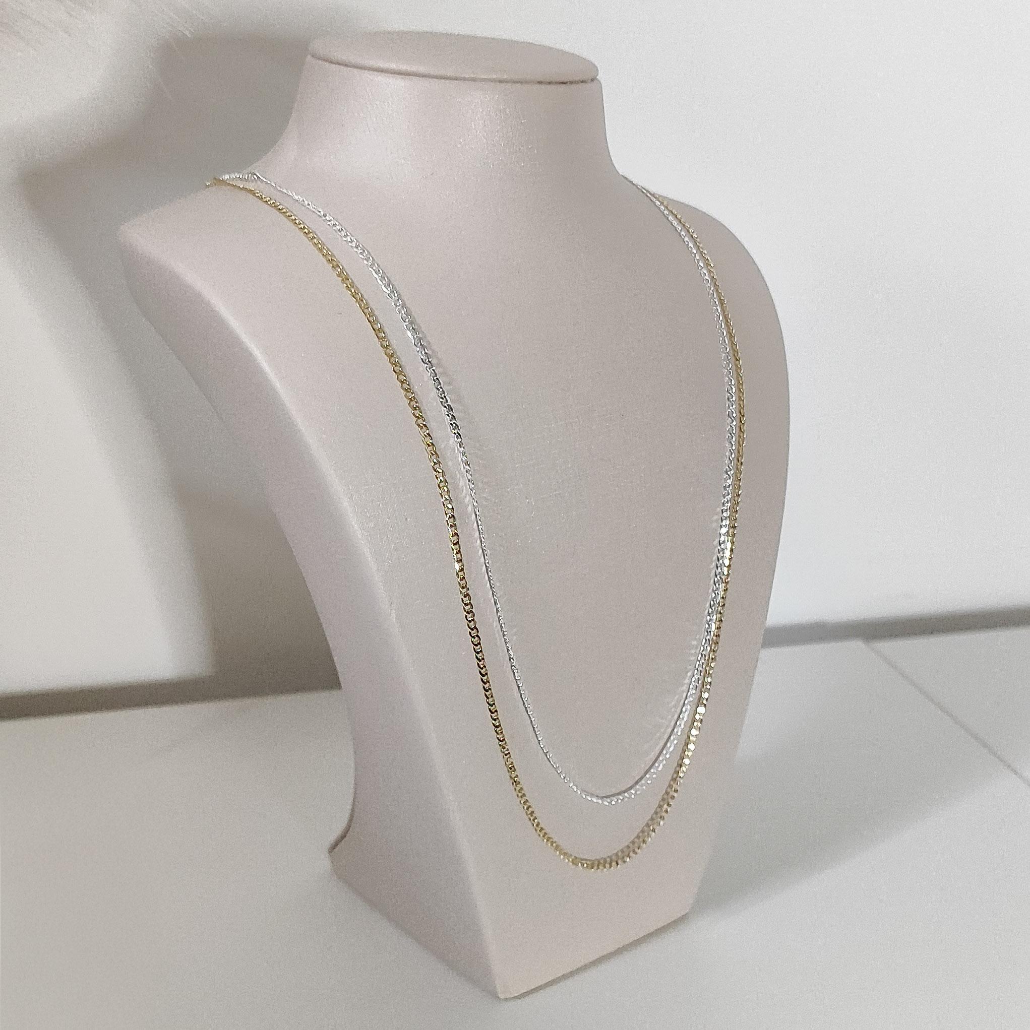 Corrente Masculina Grumet Fechado 2mm Descrição: Não há.