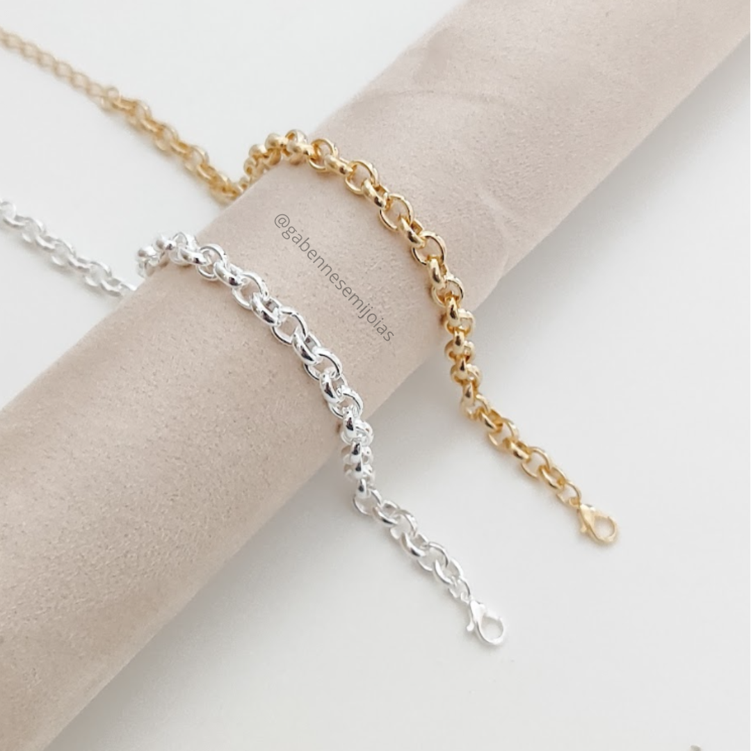 Pulseira Elo Português 4.1mm Descrição: Não há.